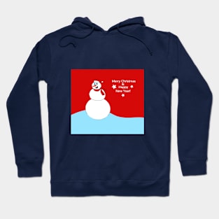 Christmas snowman Hoodie